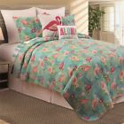 008246519416 Home Decor Isla Tropics King Quilt Pc Set