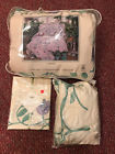 012299573172 Casa Tessile Clematis Twin Size Quilt Dust Ruffle