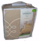 028828982254 Nostalgia Home Sena Taupe With Ivory Applique King