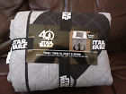 032281288884 Star Wars Quilt Anniversary Twin Pillow Sham Rebel