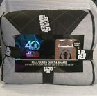 032281288891 Disney Star Wars Rebel Emblem Quilt Set Full