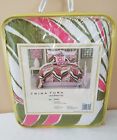 041808670699 Trina Turk Tigerleaf Twin Coverlet Pink Green White