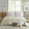 060-15-0800 Makers Collective Tiger Flower Quilt Set Purple Hello 041808901205