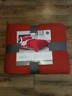 1630 060 15 Threshold New Linen Blend Quilt King Red
