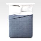 060-15-1642 Threshold Blue Relaxed Wash Diamond Stitch Quilt 490601516428 060-15-1642 Threshold Blue Relaxed Wash Diamond Stitch Quilt 490601516428