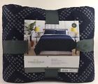 060150415 Threshold Shibori Dot Cotton Quilt King Size Navy 490601504159 060150415 Threshold Shibori Dot Cotton Quilt King Size Navy 490601504159