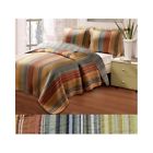 0743167291088 Greenland Home Striped Quilt