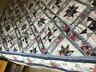081806042722 Handmade Quilt Floral Star Print Patchwork Hand Made