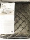 2a0-184o0-4756-273 08301309126 Croscill Velvet Reversible Carissa Taupe Gray Beige Comforter Quilt King