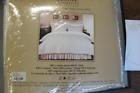 0854720410 Home Dedorators Decorators Kenna Nano White King Quilt Sham Set
