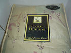 085989437184 Suite Floral Dupioni Full Queen Quilt