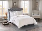 086569897114 Target Piece Embroidered Long Fur King Coverlet Set