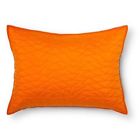 097-02-2697 Pillowfort Triangle Stitch Pillow Sham Standard Orange New 490970226973