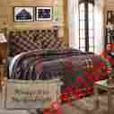 1-quilt 1-kiss Vhc Brands 7 Pc Austin Queen Set 2-shams 2-cases 1-bed Skirt Goodnight Toss 840528126123