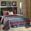 1-quilt 1-throw 23255 Vhc Brands 6 Pc Douglas King Set 2-stnd Shams 1-toss Pillow 1-bed Skirt 840528120121
