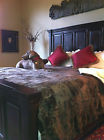 Qt-1026 100 Sheepskin Color Seal Lambskin Bedspread . Fur Shearling 94x110