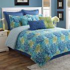 11841401qms-mul Fiesta Calypso Reversible Quilt Set