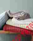 12662 Eileen Fisher Home New Rippled Cotton Coverlet Shams Rosette Tw Db Qn Kg