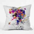13645-thpo26 Deny Designs Holly Sharpe Tropical Girl Colourway Throw 887522161538