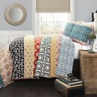 1463123 Bohemian Patch Work King Quilt Set Sham Bed 683121463123 1463123 Bohemian Patch Work King Quilt Set Sham Bed 683121463123