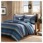 16732397 Jla Home Reyes Piece Quilted Coverlet Set Blue 675716535032
