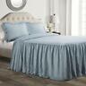 16t003659 Lush Decor Ruffle Skirt Bedspread Lake Blue Shabby 848742079447