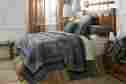 17936 17938 17937 Columbus Vhc Brands Ashton Willow 3-pc Classic Country Patchwork Quilt Hand-quilted Shams Bed Set