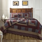 17971 Vhc Finley Quilt Burgundy
