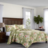 187054 Tommy Bahama Topical Orchid Quilt Set King 883893209800