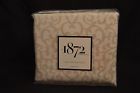 1872 New Louisa King Comforter Cover Ivory Beige Scroll 100 Cotton 608381878548