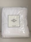 1908444 Sferra Brothers Chalet Blanket Queen White Cream Brushed Cotton Brand