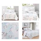 192020010203 Great Bay Home Reversible Quilt Set With Bedspread