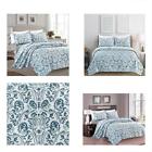 192020011644 Home Fashion Designs Reversible Quilt Set With Floral