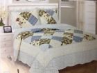 192594847786 Ocean Home Cotton Quilt Set Floral Bedspread Lightweight