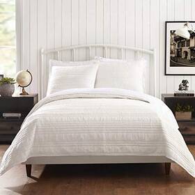 1977 Dry Goods 041808935194 Atmosphere Double Gauze Quilt - Lightweight Breathable All Season Coverlet Be