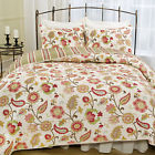 1dbfc5c2f60f48d98c7bd6c20c12f387 Winston Porter Szymanski Rose Floral Reversible Quilt Set