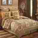 1-quilt 2-pinecone Park Designs 5-pc Pineview King Set 2-shams Embroidered Toss Pillow Cover