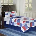 200ql-fqair Lullaby Bedding Piece Airplanes Cotton Printed Quilt Set 812194025901