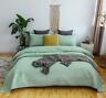 20190509001 Unbranded Printed Floral Pattern Coverlet Bedspread Comforter Microfiber 733810821465