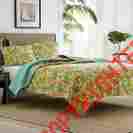 206315 Tommy Bahama King Quilt Set Flamingo Road 883893344310