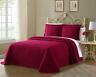 20721803bsp-bur Ellison Wedding Ring Chenille Queen Red Bedspread 20721803bsp-bur Ellison Wedding Ring Chenille Queen Red Bedspread