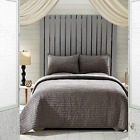 21225-dlx6 Vhc Brands Grey Quilt King 21225-dlx6 Vhc Brands Grey Quilt King
