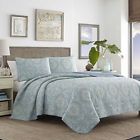 219344 Tommy Bahama Turtle Cove Aqua Quilt Set 883893463387