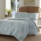 220120 Tommy Bahama Tidewater Jacobean Reversible Quilt Set King