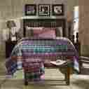 23254 Douglas Vhc Brands 6-pc Cal King Patchwork Set Wsoft Cotton Burlap Hand-quilted Colorful 840528120114