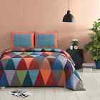 27308 23711 27310 27309 Darby Vhc Brands Ashton Willow 8-pc Patchwork Quilt Delux Set Choice Of Sham Accessory Color 4 Sizes