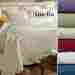 25441-25446 Vhc Brands 4 Pc Amelia Twin Queen California King Bed In Bag Quilt Sets 6 Color Choices