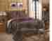 25983 Vhc Brands Austin 4p King Quilt Patchwork Madras Plaid Red Black Tan Cabin Rustic Primitive 840528126116