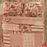 26156 Elaine Vhc Brands Rouge Red Toile De Jouy Patchwork 3pc Quilt Bedding Set Luxury King 840528127212