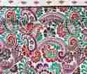 27325 Piper Vhc Brands Paisley 6pc Quilted Bedding Set Brown Teal Plum Boysenberry King 840528131240